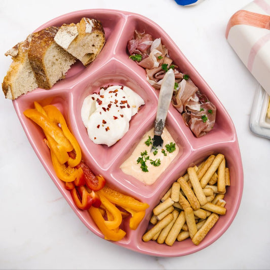 Nine Kitchenware - Snackschotel Roze Iris