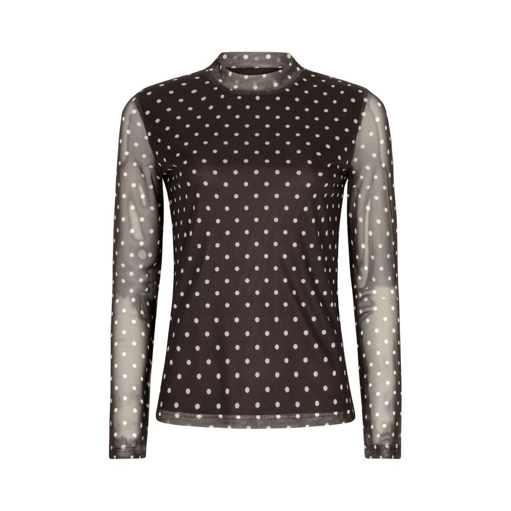 Ydence | Top Bailey | Brown/Ecru