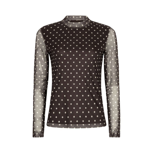 Ydence | Top Bailey | Brown/Ecru