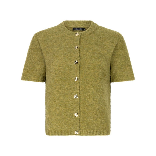 Ydence | Cardigan Kitty | Green