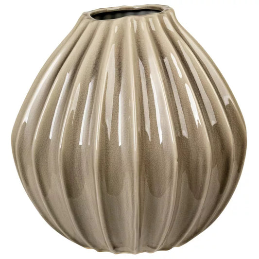 Broste Copenhagen - Wide Vaas Rainy Day 30cm