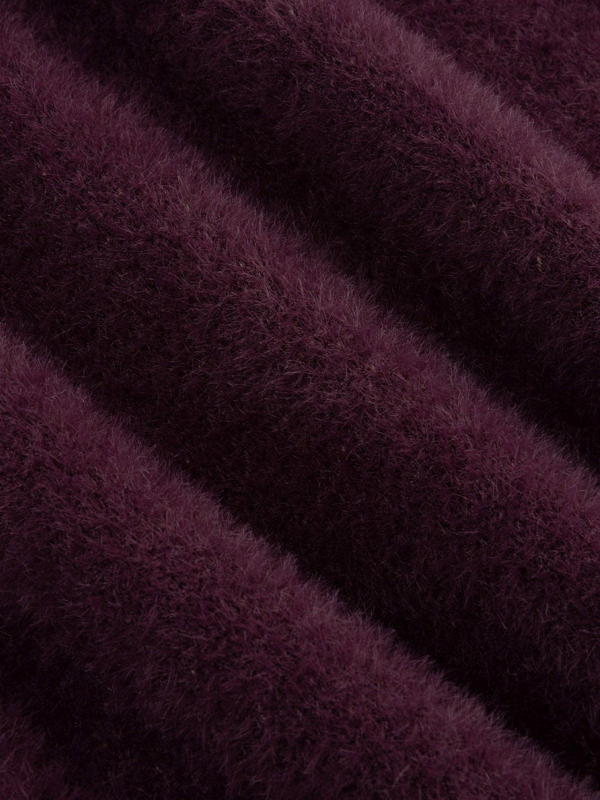 Ydence | Knitted Top Mary | Aubergine