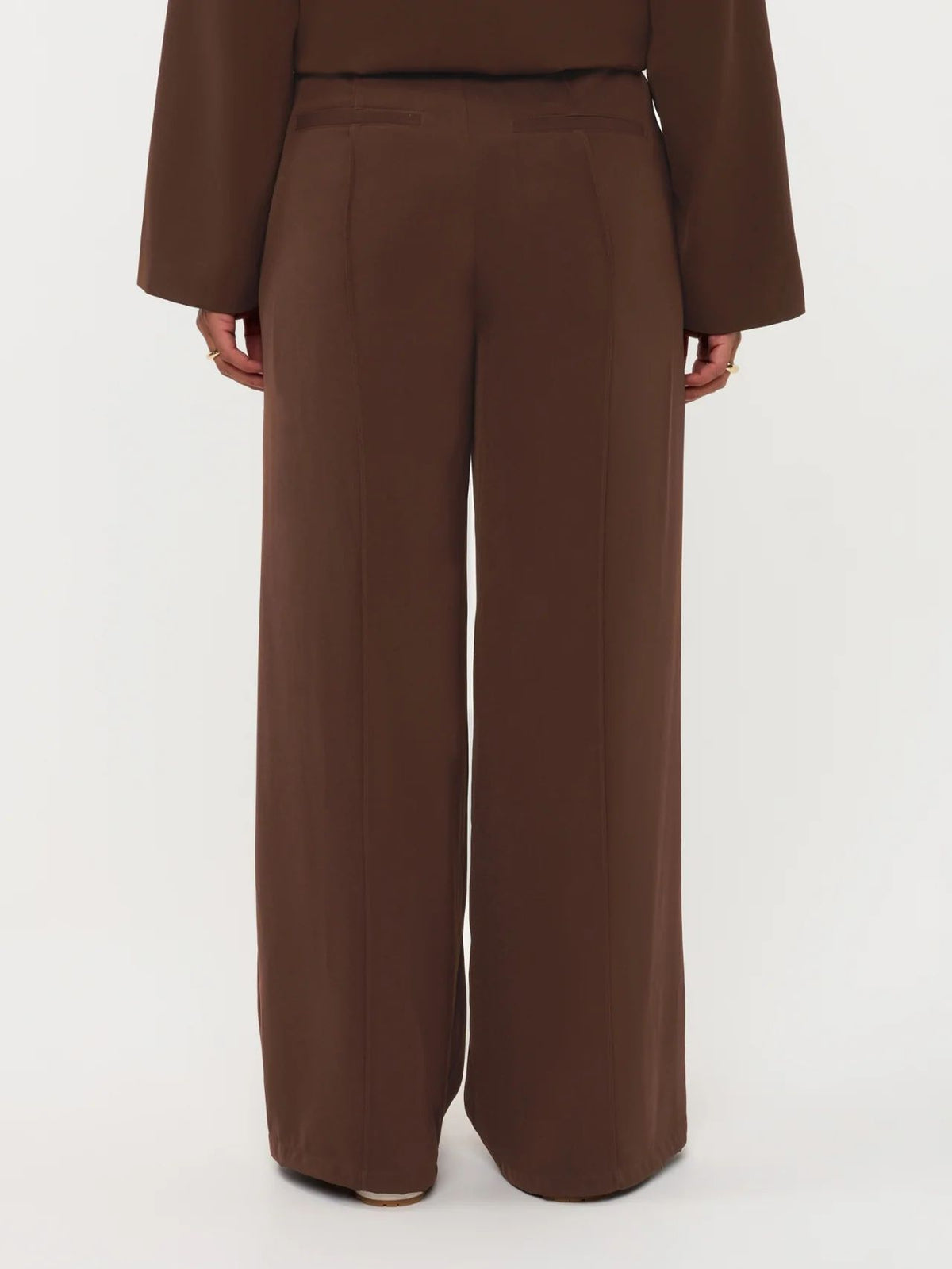 Ydence | Pants Geneve | Dark Brown
