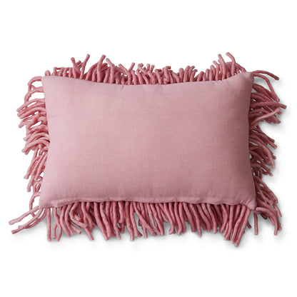 HKLIVING - Rugged Woolen Sierkussen - Pink