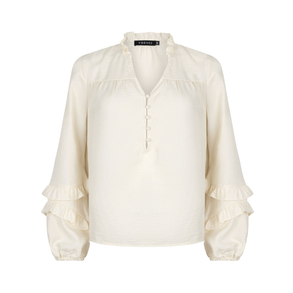 Ydence | Blouse Jacky | Ecru
