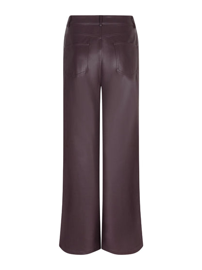 Ydence | Pants Teagan | Aubergine