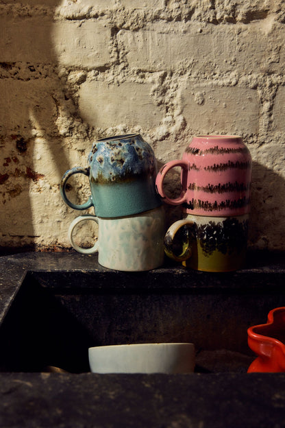 PRE-ORDER - HKLIVING - 70s ceramics: Cafe mug - Birthstone