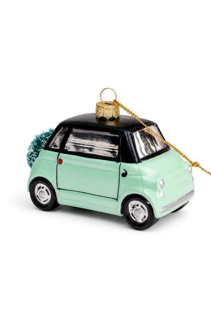 Yup In De Boom - Stadsauto Mintgroen Kerstornament