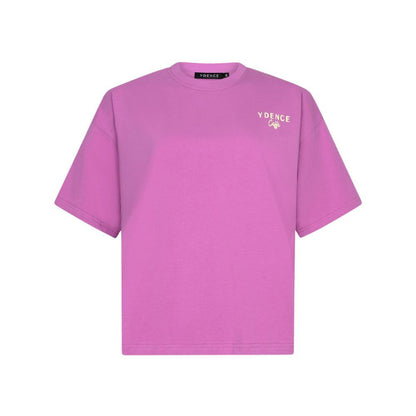 Ydence | T-shirt Ydence cafe | Pink Purple