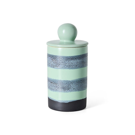 PRE-ORDER - HKLIVING - 70s ceramics: Voorraadpot Medium - River