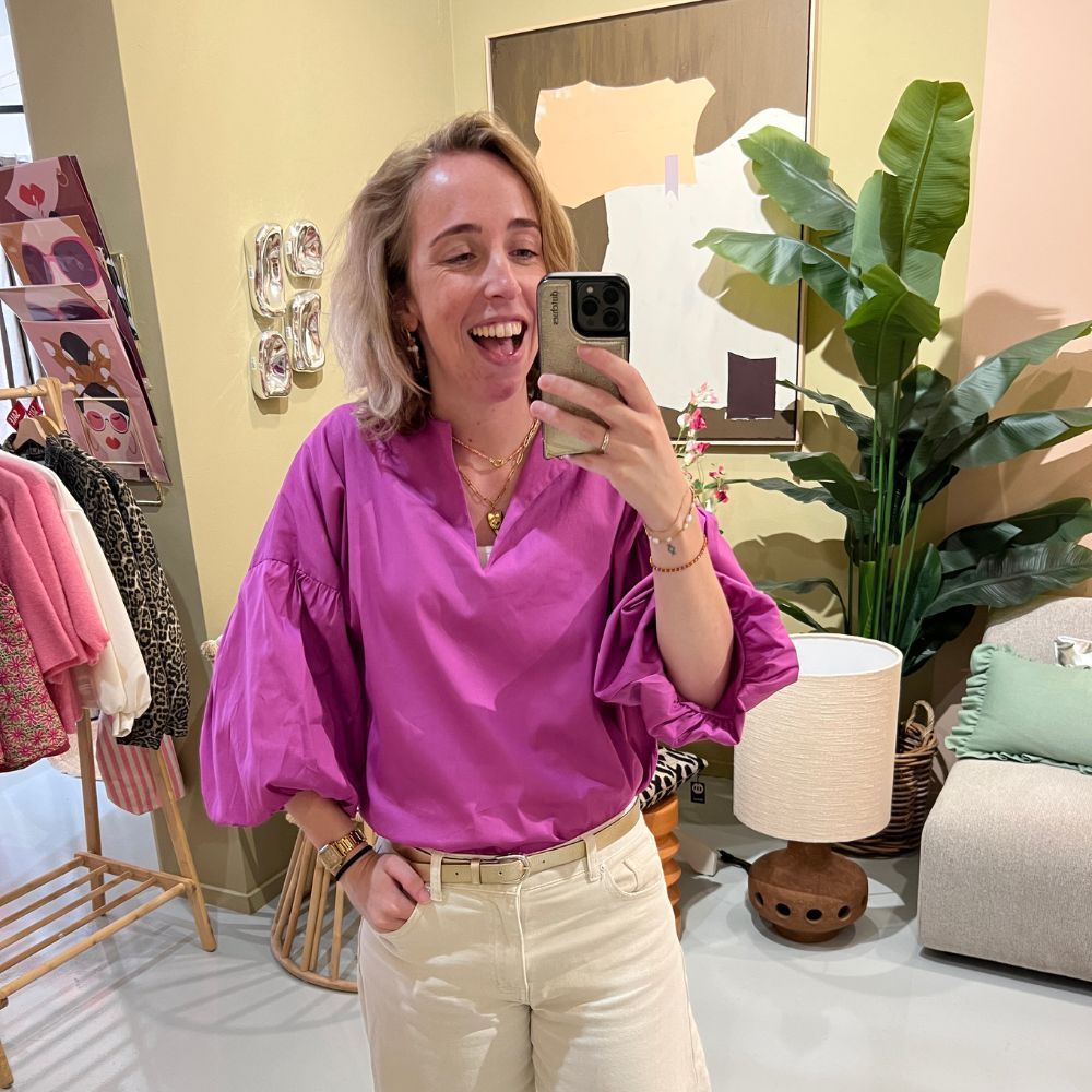 Blouse Lily - Magenta