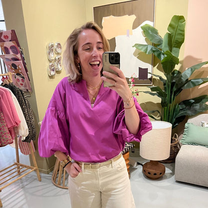 Blouse Lily - Magenta