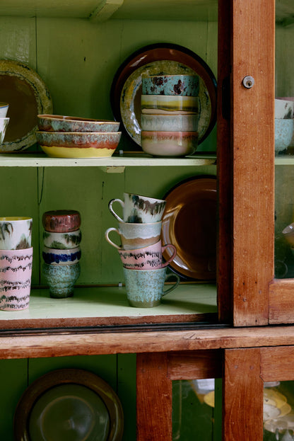 PRE ORDER - HKLIVING - 70s cappuccino mok - Verdigris