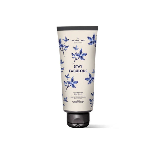 The Gift Label - Body Cream Tube - Stay Fabulous