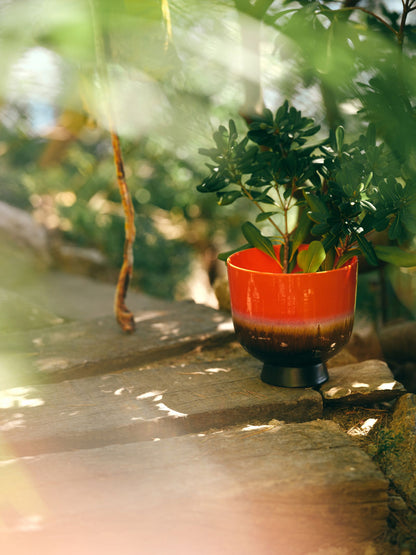 HKLIVING - Retro Flower Pot - Cherry Red