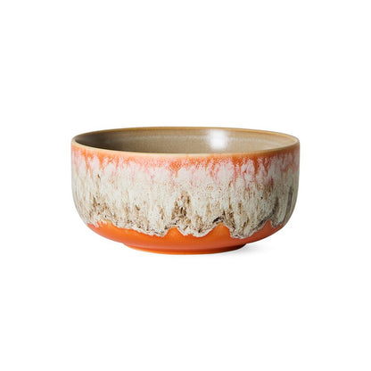 PRE-ORDER - HKLIVING - 70s ceramics: Dessert bowl - Fierce