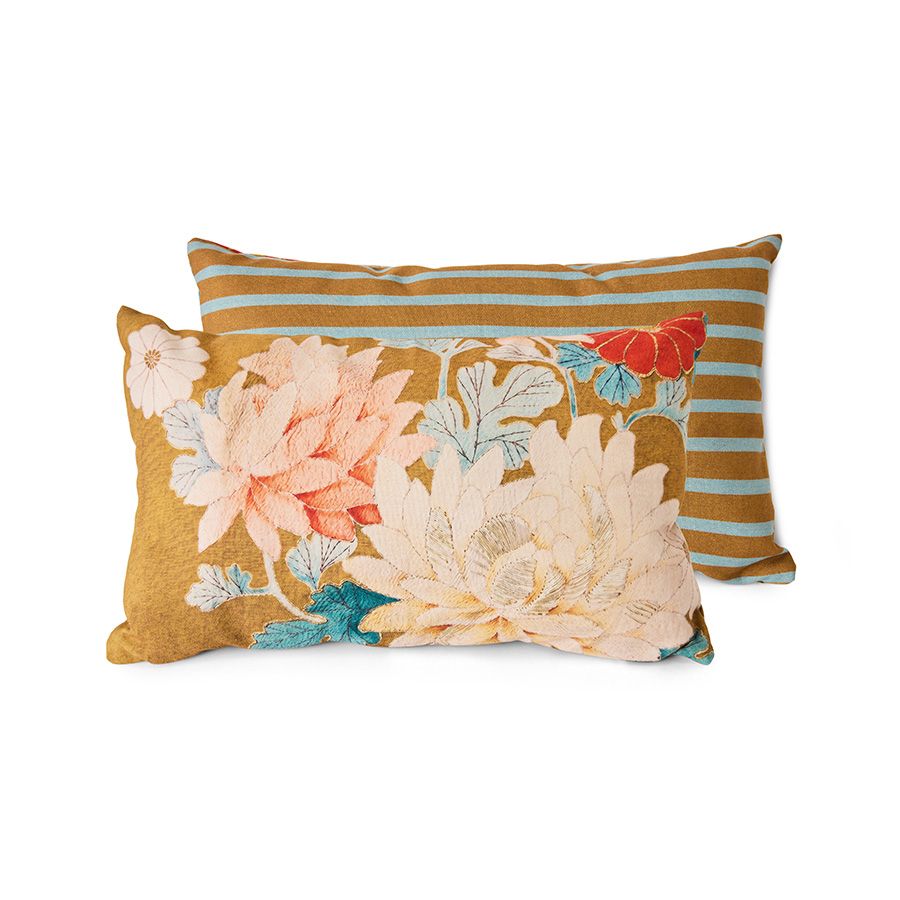 PRE-ORDER - HKLIVING - Printed Sierkussen - Spring