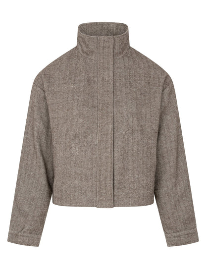 Ydence | Jacket Gemma | Dark Brown