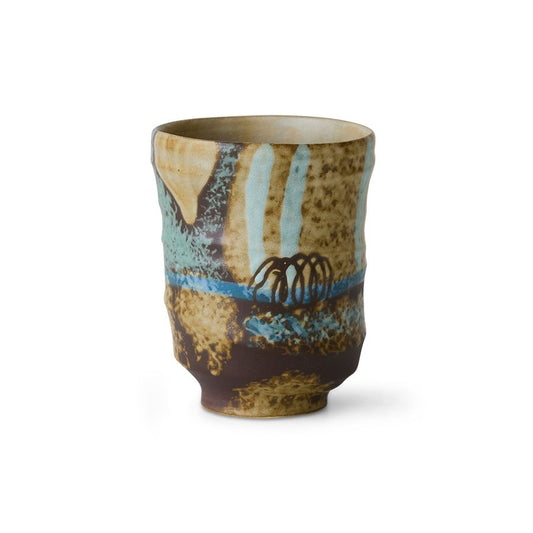 HKLIVING - Artist ceramics coffee mug - Scratched