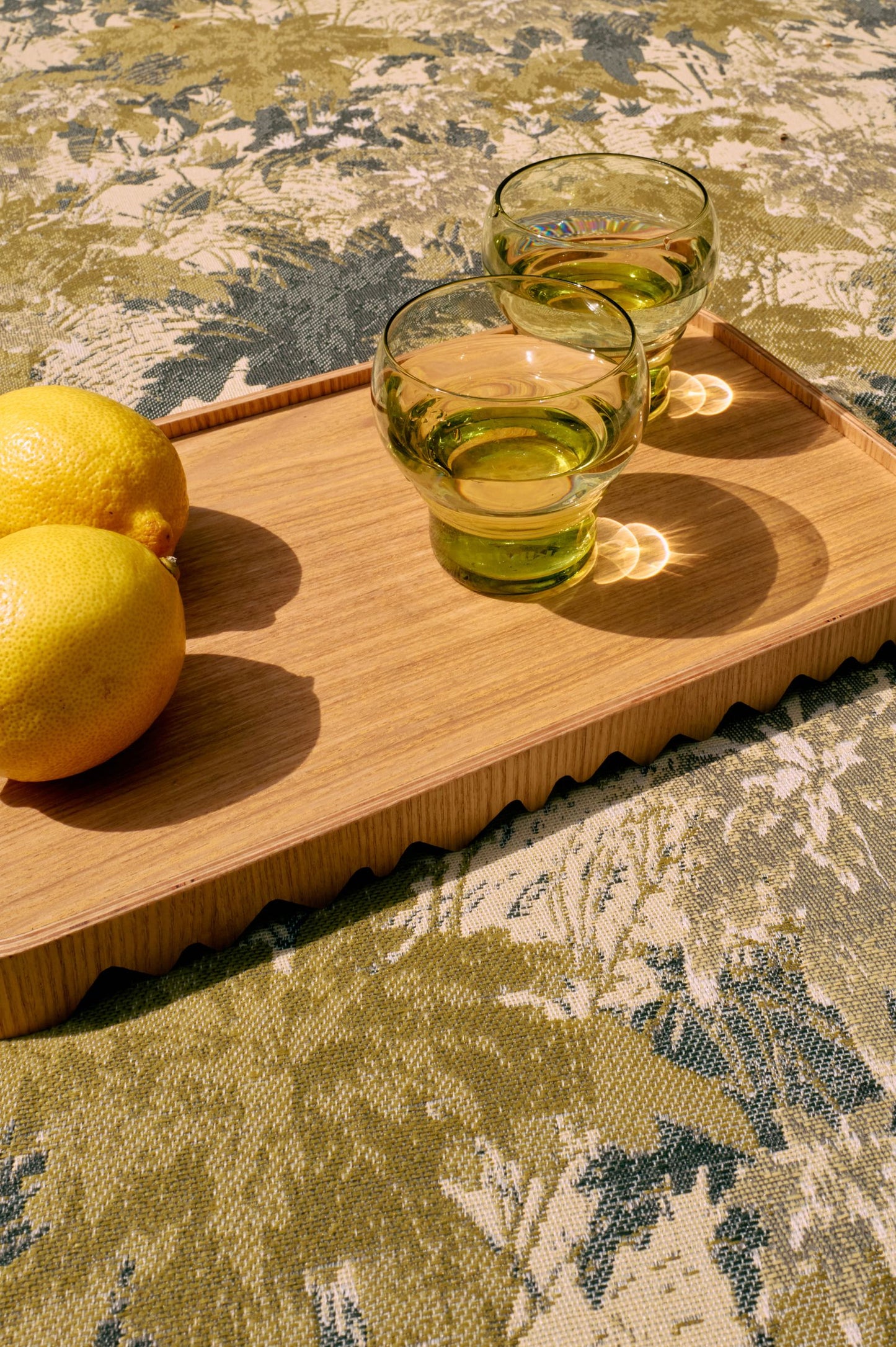 HKLIVING - Serving tray M - Natural