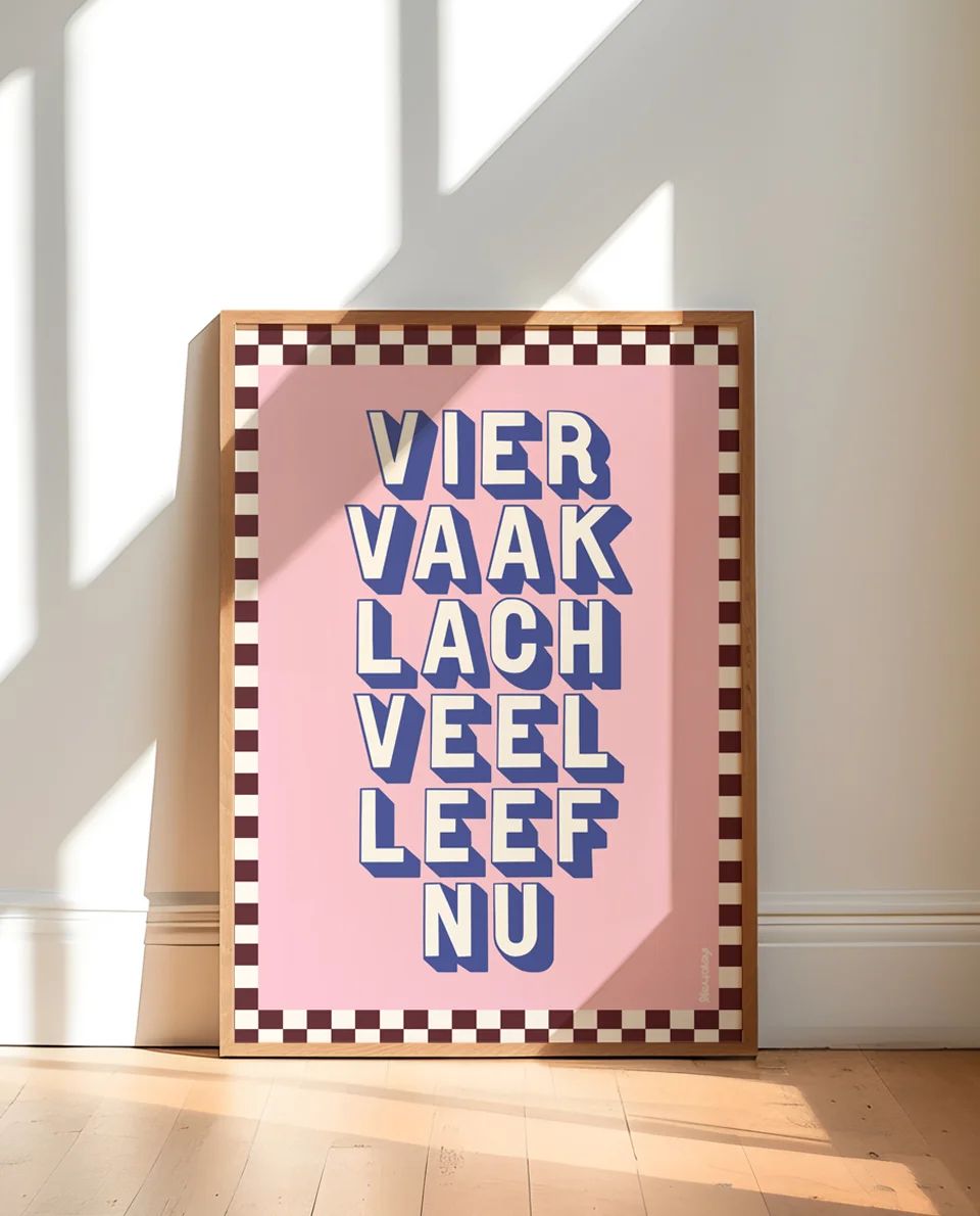 Heyday Poster - Vier vaak