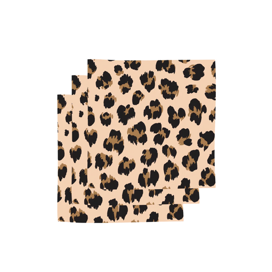 Bubble & Blend | Vaatdoekjes Set | Classic Cheetah