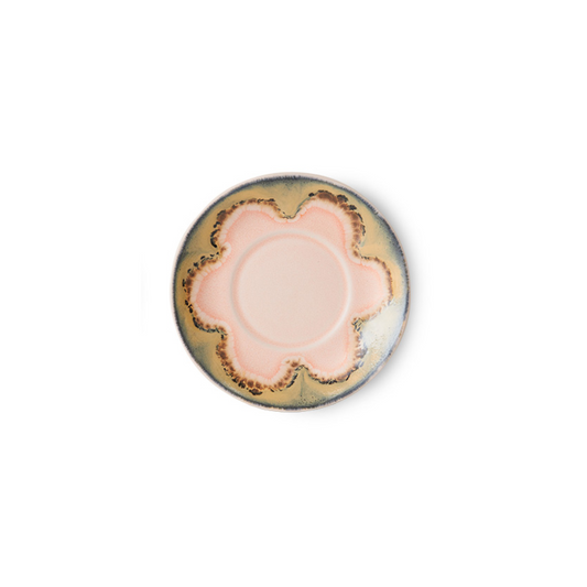 HKLIVING - 70s Saucer - Blossom