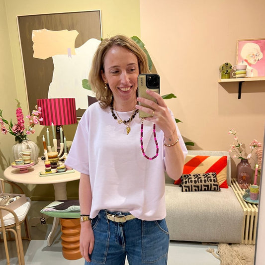 T-shirt Boxy - Lila