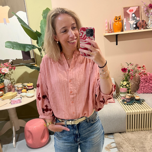 Blouse Jada - Oudroze