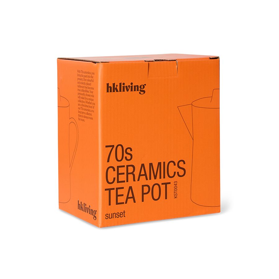 HKLIVING - 70s theepot - Sunset