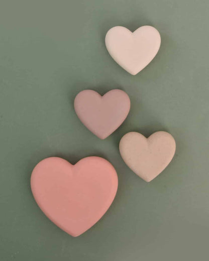Studio Harm & Elke - Big Heart - Coral Red