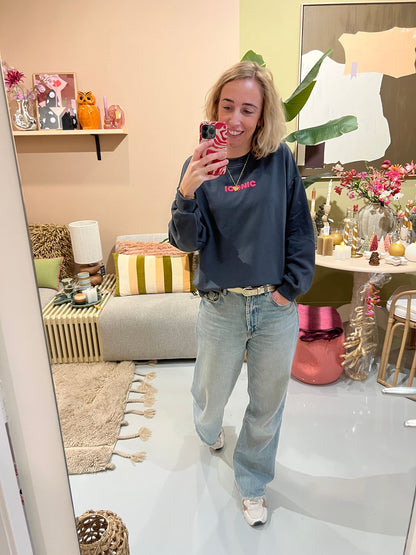 Trui Iconic - Antraciet