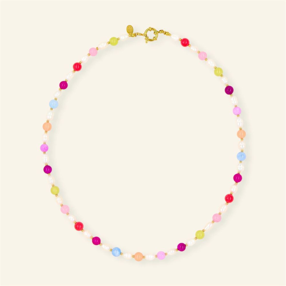 Mable Happiness - Ketting - Rainbow Pearl