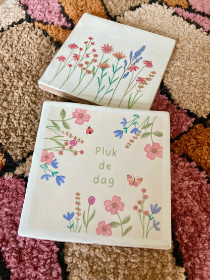 Tegeltje Liefs Karlijn - Pluk de dag