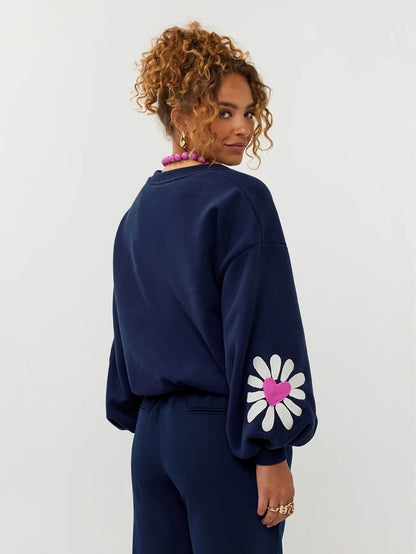 Ydence | Sweater Madelief | Navy