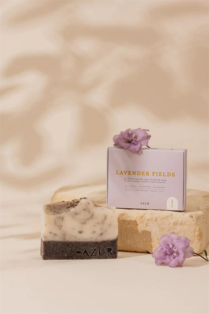 Azur Natural Bodycare - Soap Bar - Lavender Fields