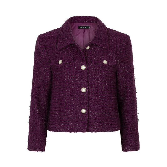 Ydence | Jacket Wiske | Aubergine