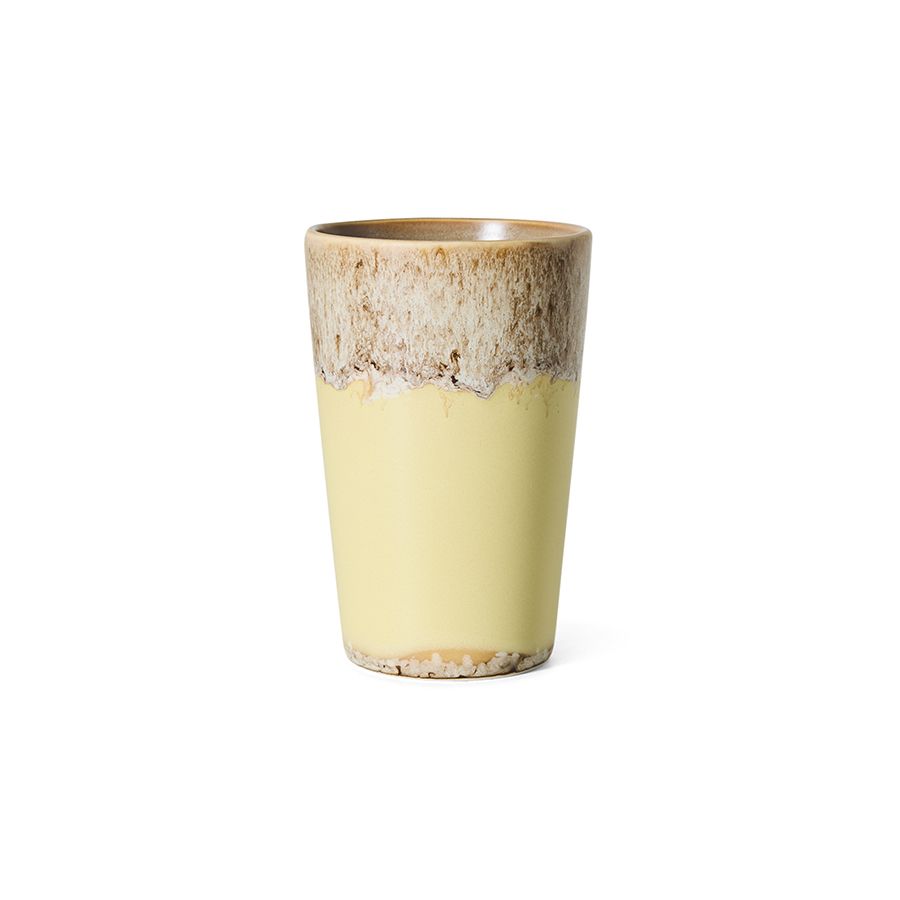 PRE-ORDER - HKLIVING - 70s ceramics: Theemok - Custard
