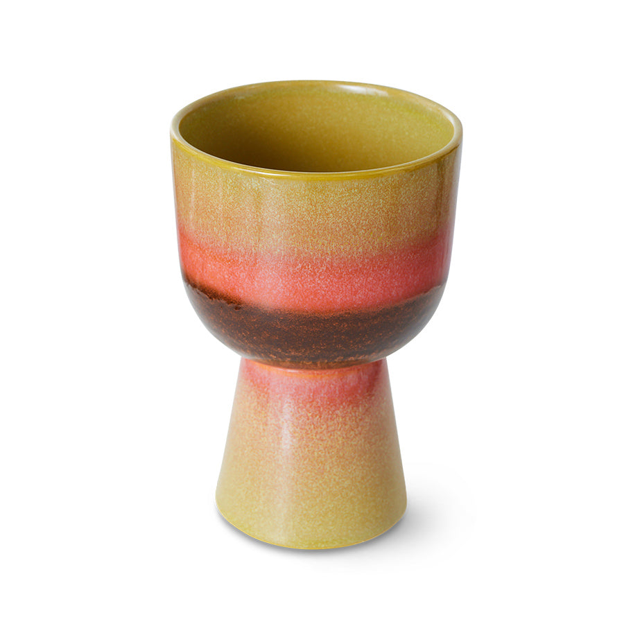 HKLIVING - Retro Flower Pot - Lime Green