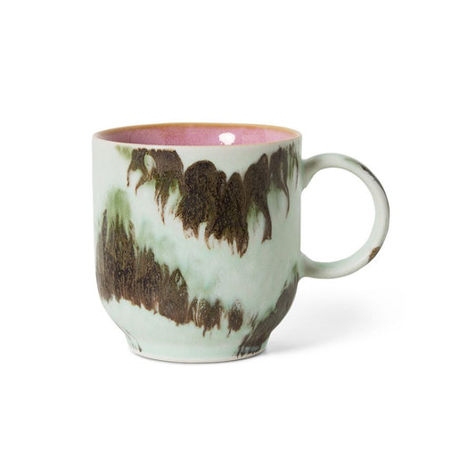PRE ORDER - HKLIVING - 70s Cafe mug - Tide
