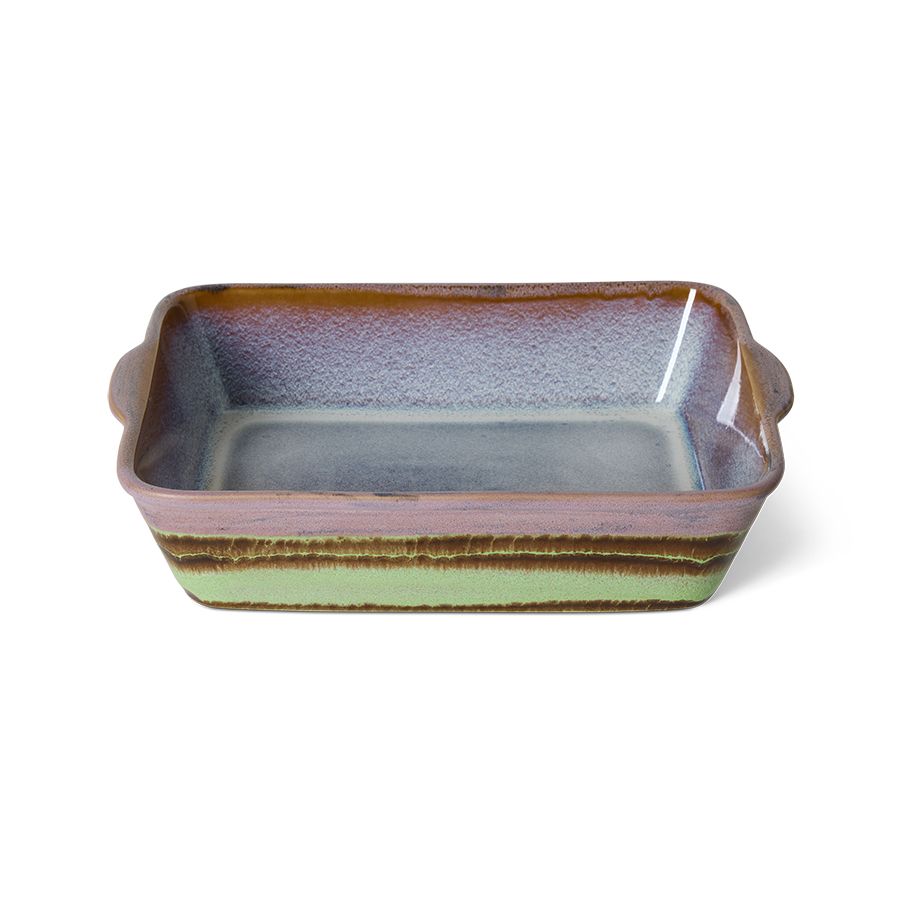 PRE-ORDER - HKLIVING - 70s ceramics: Ovenschaal large - Mochi