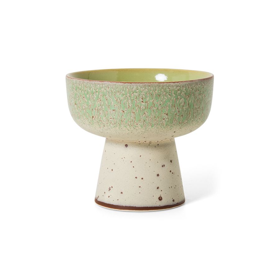 PRE ORDER - HKLIVING - 70s Tapas bowl on base - Slush