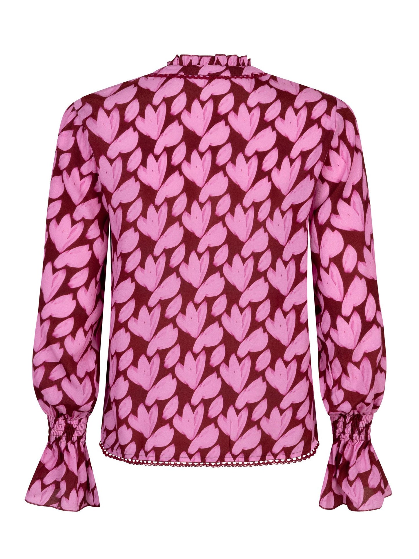 Ydence | Blouse Francesca | Pink Flower