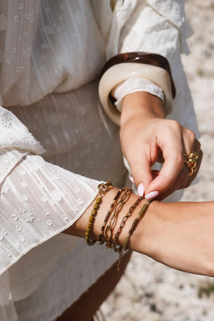 Label Kiki - Copper bracelet gold