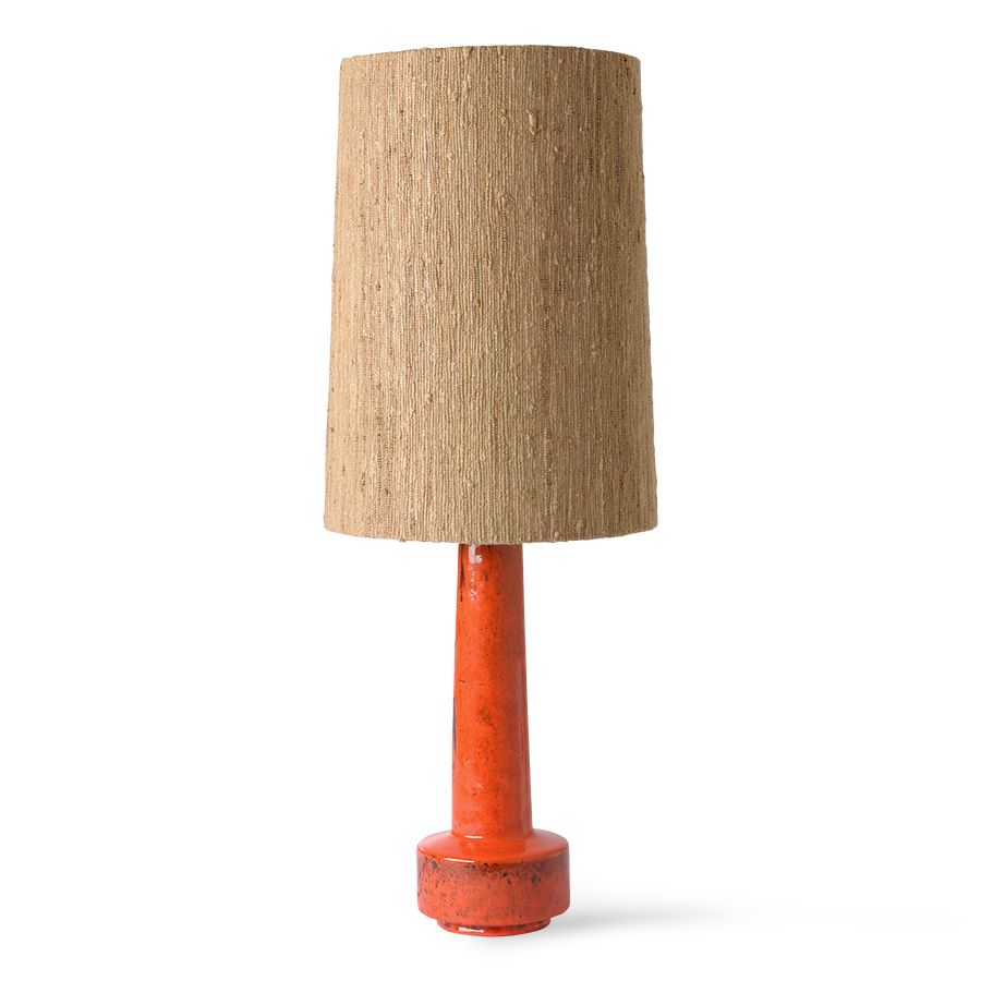 HKLVIING - Cone lamp lamp shade - Silk Brown