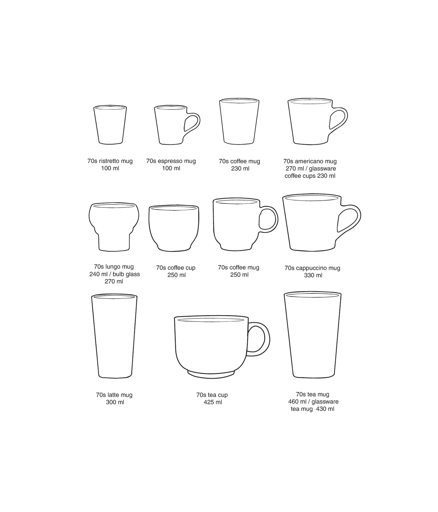 HKLIVING - 70s Tea Cup - Muse