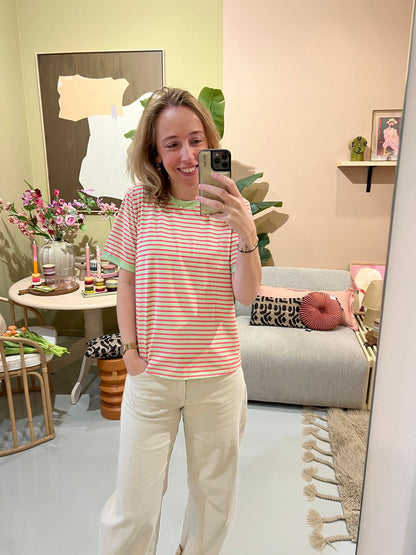 T-shirt Coco - Groen Fuchsia