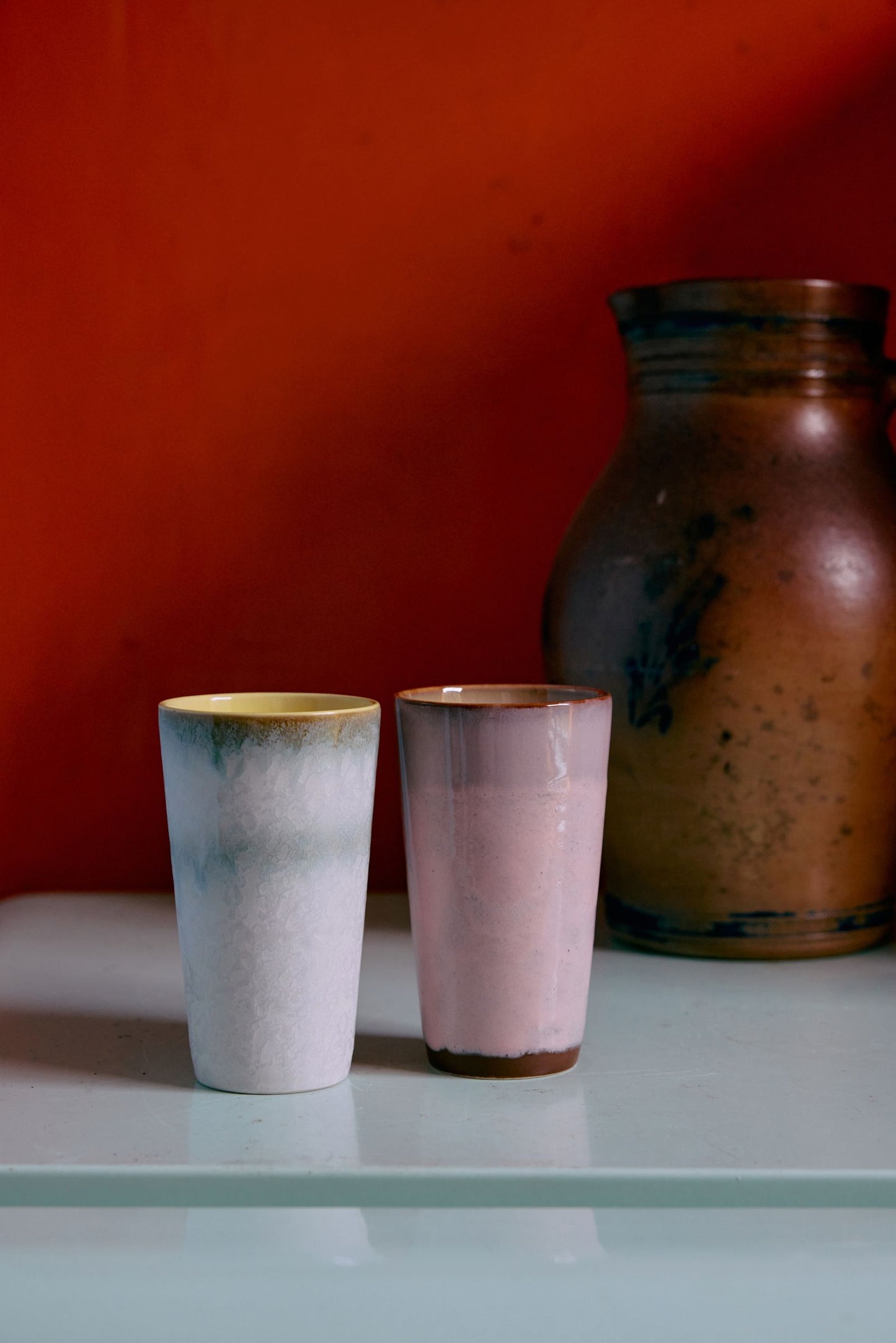 HKLIVING - 70s latte mok - Petal