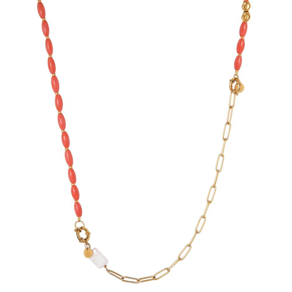 Label Kiki - Peachy Baby Long Necklace Gold