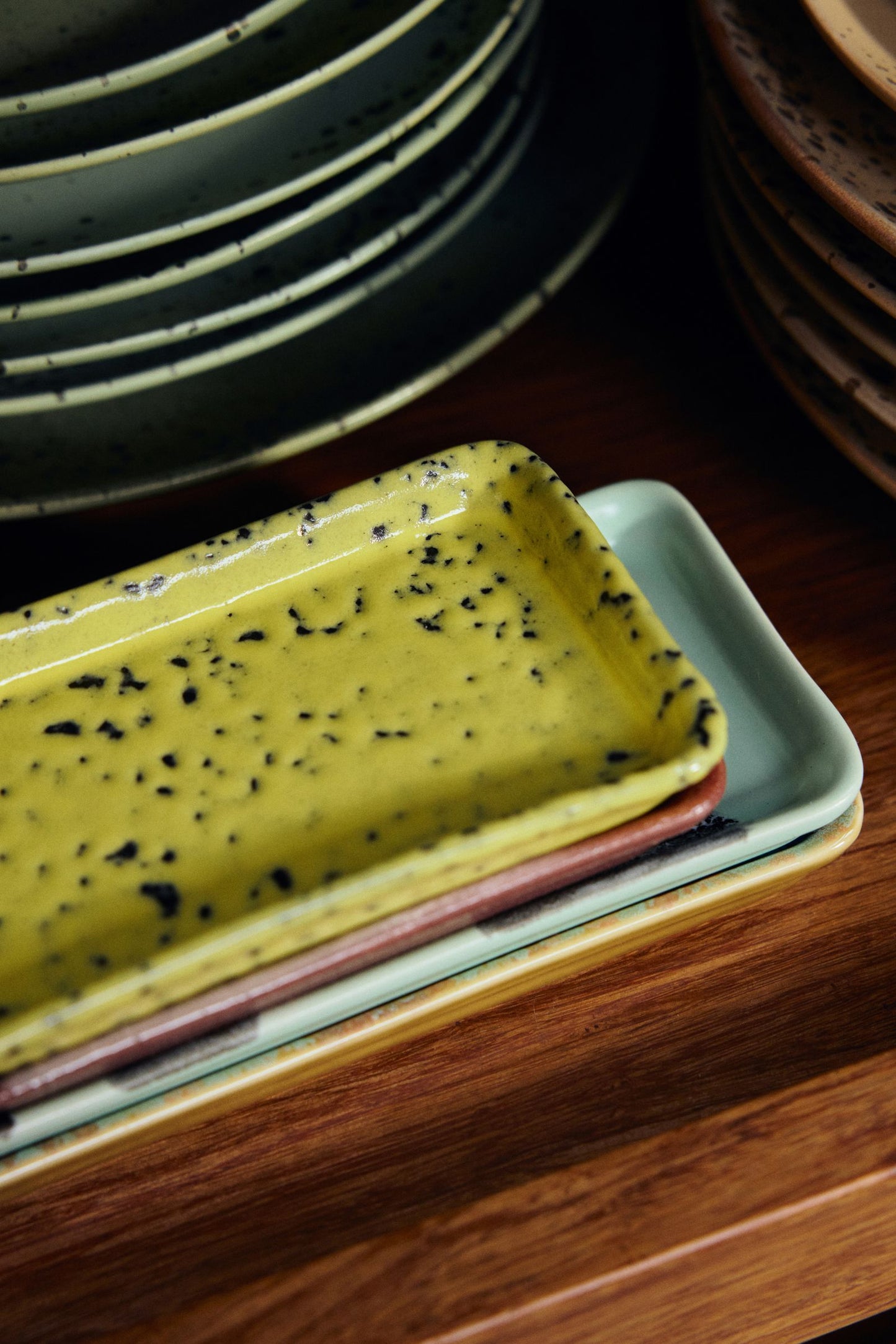 PRE ORDER - HKLIVING - 70s ceramics XS dish - Corn